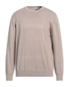 Heritage Man Sweater Beige Size 44 Wool, Cashmere In Beige