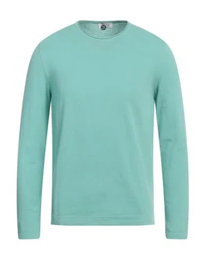 HERITAGE HERITAGE MAN SWEATER LIGHT GREEN SIZE 40 COTTON