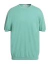 Heritage Man Sweater Light Green Size 48 Cotton
