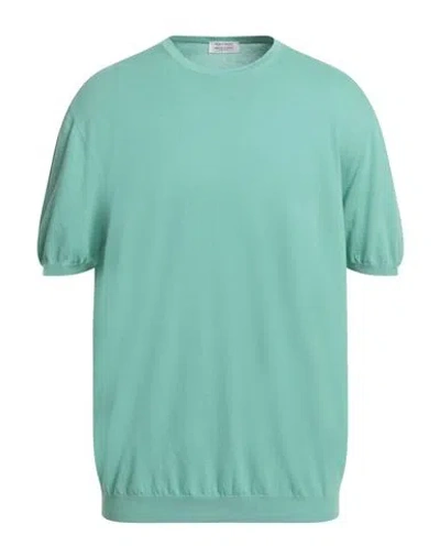 Heritage Man Sweater Light Green Size 48 Cotton
