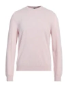 Heritage Man Sweater Light Pink Size 42 Cashmere