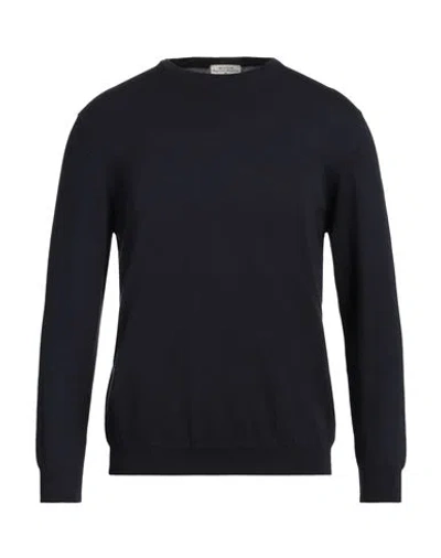 Heritage Man Sweater Midnight Blue Size 40 Cotton