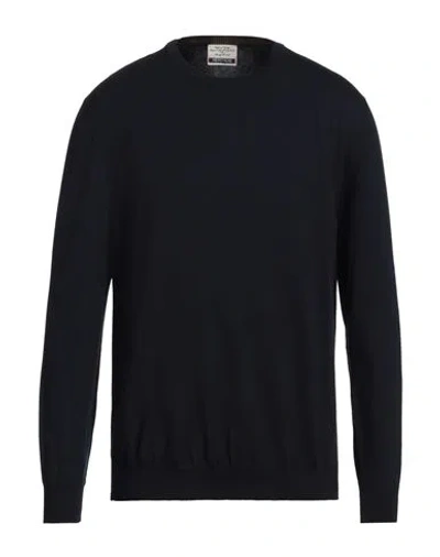 Heritage Man Sweater Midnight Blue Size 44 Cotton