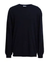 Heritage Man Sweater Midnight Blue Size 44 Cotton In Blue