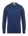 Heritage Man Sweater Midnight Blue Size 46 Cotton