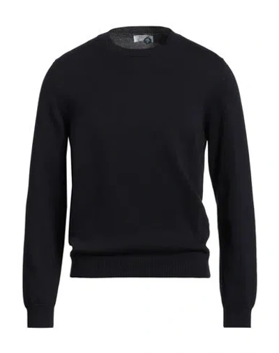 Heritage Man Sweater Midnight Blue Size 48 Cotton