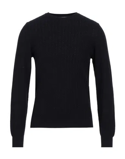 HERITAGE HERITAGE MAN SWEATER MIDNIGHT BLUE SIZE 48 COTTON