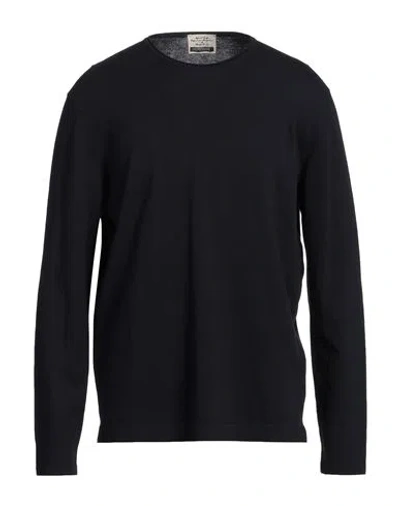 Heritage Man Sweater Midnight Blue Size 48 Cotton