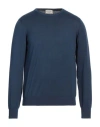 Heritage Man Sweater Midnight Blue Size S Cotton