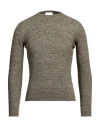 Heritage Man Sweater Military Green Size 36 Alpaca Wool, Cotton, Polyamide, Wool