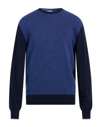 Heritage Man Sweater Navy Size 42 Wool, Cashmere