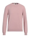 Heritage Man Sweater Pastel Pink Size 42 Cashmere