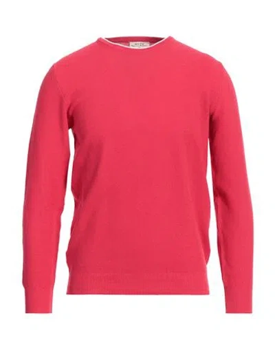 HERITAGE HERITAGE MAN SWEATER RED SIZE 40 COTTON