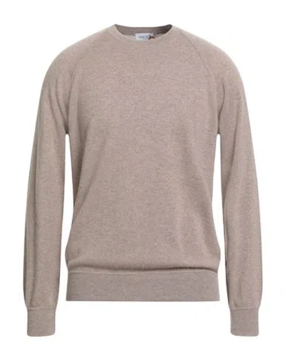 Heritage Man Sweater Sand Size 42 Cashmere