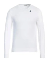 Heritage Man Sweater White Size 40 Cotton, Polyamide In White