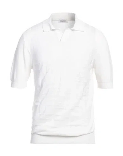 Heritage Man Sweater White Size 44 Cotton