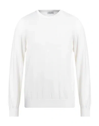 Heritage Man Sweater White Size 44 Cotton