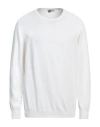 Heritage Man Sweater White Size Xxl Cotton