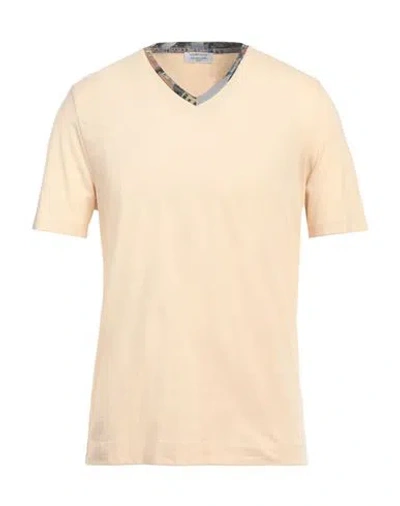 Heritage Man T-shirt Cream Size 40 Cotton In White