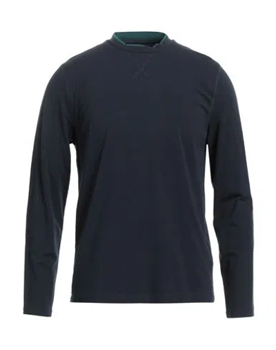 Heritage Man T-shirt Midnight Blue Size 40 Cotton, Elastane