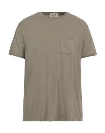Heritage Man T-shirt Military Green Size 46 Cotton, Elastane