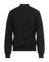 Heritage Man Turtleneck Black Size 42 Merino Wool