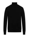 Heritage Man Turtleneck Black Size 44 Virgin Wool, Cashmere