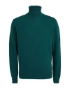 Heritage Man Turtleneck Dark Green Size 48 Wool, Cashmere