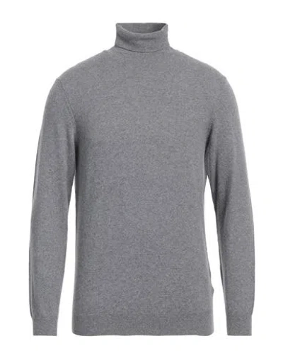 Heritage Man Turtleneck Grey Size 42 Wool, Cashmere