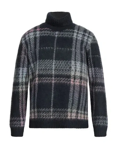 Heritage Man Turtleneck Midnight Blue Size 42 Alpaca Wool, Polyamide, Virgin Wool