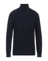 Heritage Man Turtleneck Midnight Blue Size 44 Virgin Wool, Cashmere