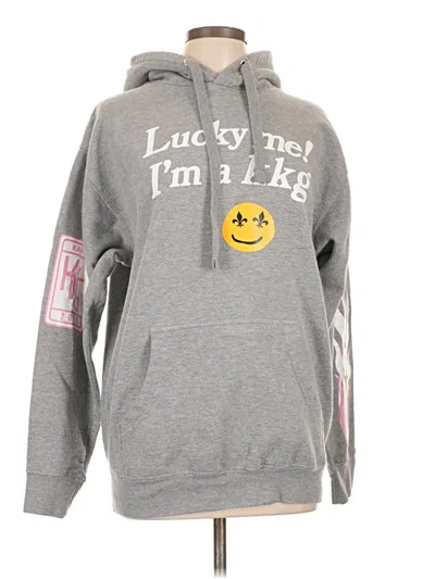 Pre-owned Heritage Pullover Hoodie In Gray