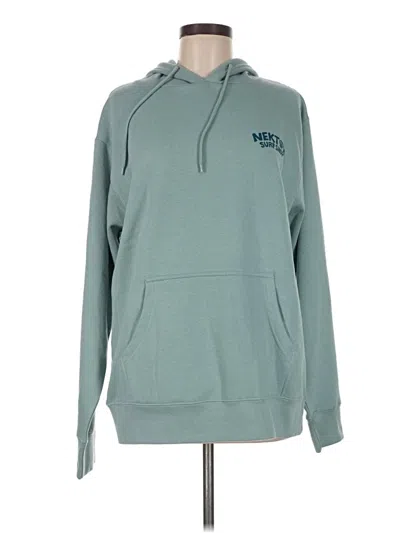 Pre-owned Heritage Pullover Hoodie In Teal