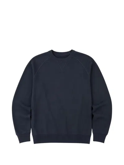 Heritage Raglan-sleeve Sweatshirt In Black