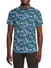 HERITAGE REPORT COLLECTION MEN'S FLORAL SHORT SLEEVE SHIRT