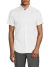 HERITAGE REPORT COLLECTION MEN'S SHORT SLEEVE BUTTON DOWN SHIRT