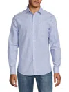 Heritage Report Collection Men's Solid Long Sleeve Shirt In Light Blue