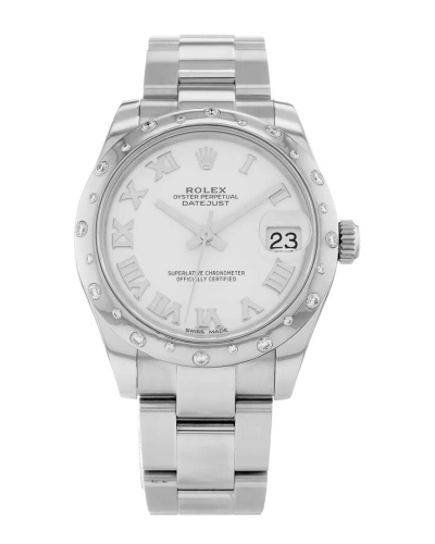 Heritage Rolex Men's Datejust Watch, Circa 2015 (authentic ) In Metallic