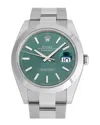 HERITAGE ROLEX HERITAGE ROLEX MEN'S DATEJUST WATCH, CIRCA 2022 (AUTHENTIC PRE-OWNED)