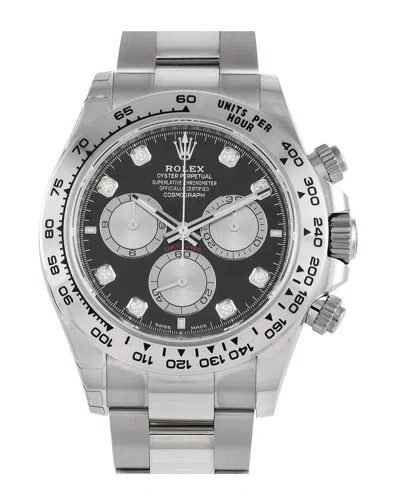 Heritage Rolex Men's Daytona Watch, Circa 2023 (authentic ) In Metallic