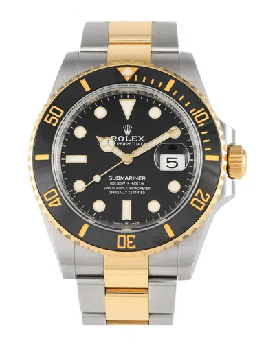 Heritage Rolex Men's Submariner Watch, Circa 2021 (authentic ) In Metallic