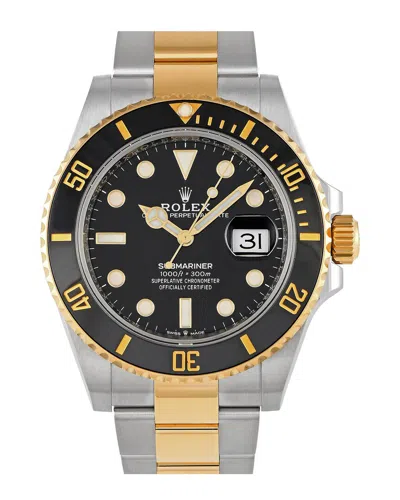 Heritage Rolex Men's Submariner Watch, Circa 2023 (authentic ) In Metallic