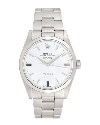 Heritage Rolex Rolex Men's Airking Watch, Circa 1960's (pre-loved) In Metallic
