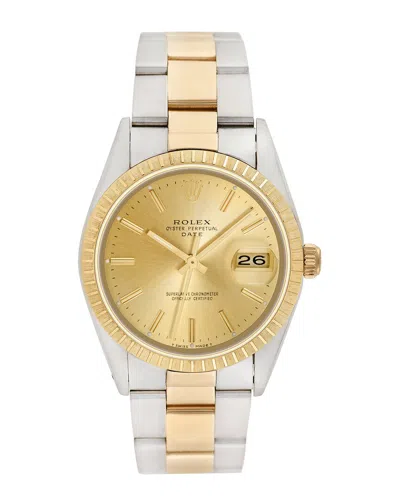 Heritage Rolex Rolex Men's Date Watch, Circa 1990's (pre-loved)