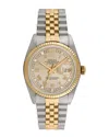 Heritage Rolex Rolex Men's Datejust Diamond Watch, Circa 1980's (pre-loved)
