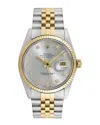 Heritage Rolex Rolex Men's Datejust Diamond Watch, Circa 1980s ()