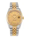 Heritage Rolex Rolex Men's Datejust Diamond Watch, Circa 1990's (pre-loved)