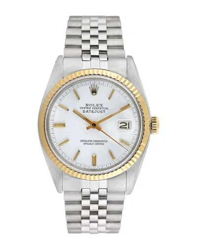 Heritage Rolex Rolex Men's Datejust Watch, Circa 1960's/1970's (pre-loved) In Metallic
