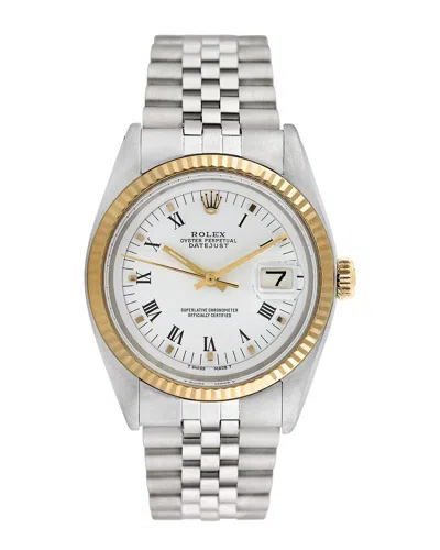 Heritage Rolex Rolex Men's Datejust Watch, Circa 1960's/1970's (pre-loved) In Metallic