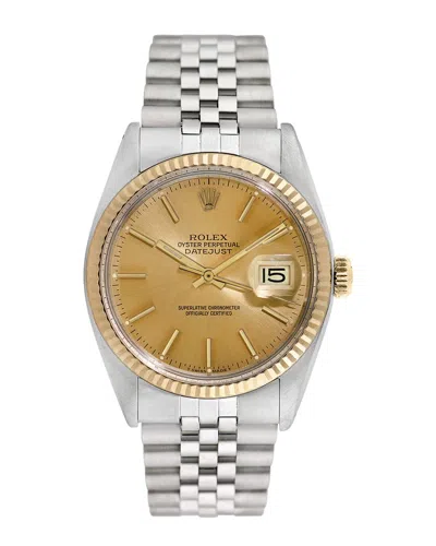 Heritage Rolex Rolex Men's Datejust Watch, Circa 1960's/1970's (pre-loved) In Multi